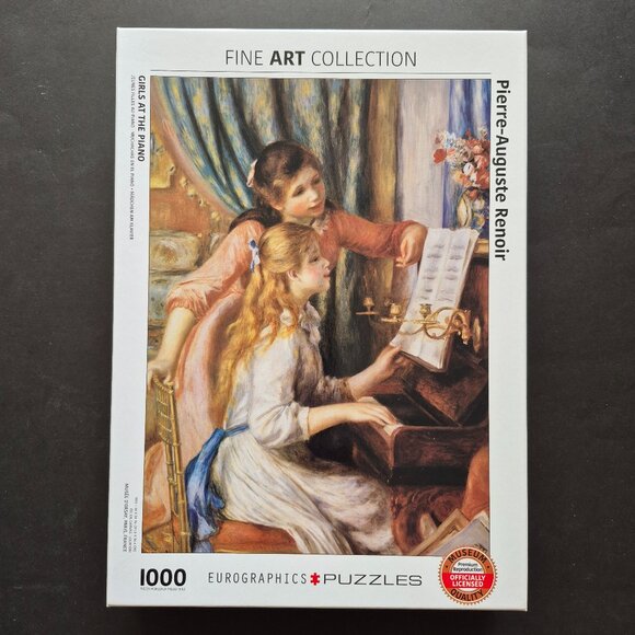 1000 Piece "Girls at the Piano" Jigsaw Puzzle - Picture 1 of 1